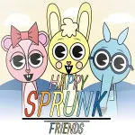 Play Happy Sprunk Friends Game