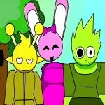 Play Sprunki 1996 Human Version now!