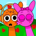 Play Sprunki Kissing Mod now!