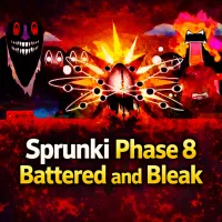 Play Sprunki Phase 8 Battered and Bleak