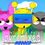 Play Sprunki Pyramixed now!