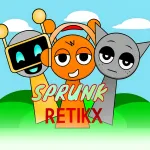 Play Sprunki Retikx now!
