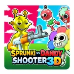 Play Sprunki vs Dandy Shooter 3D now!