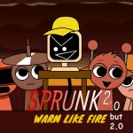 Play Warm Like Fire but Sprunki 2.0 now!
