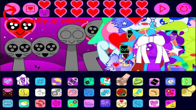 Sprunki Cute Time Mega